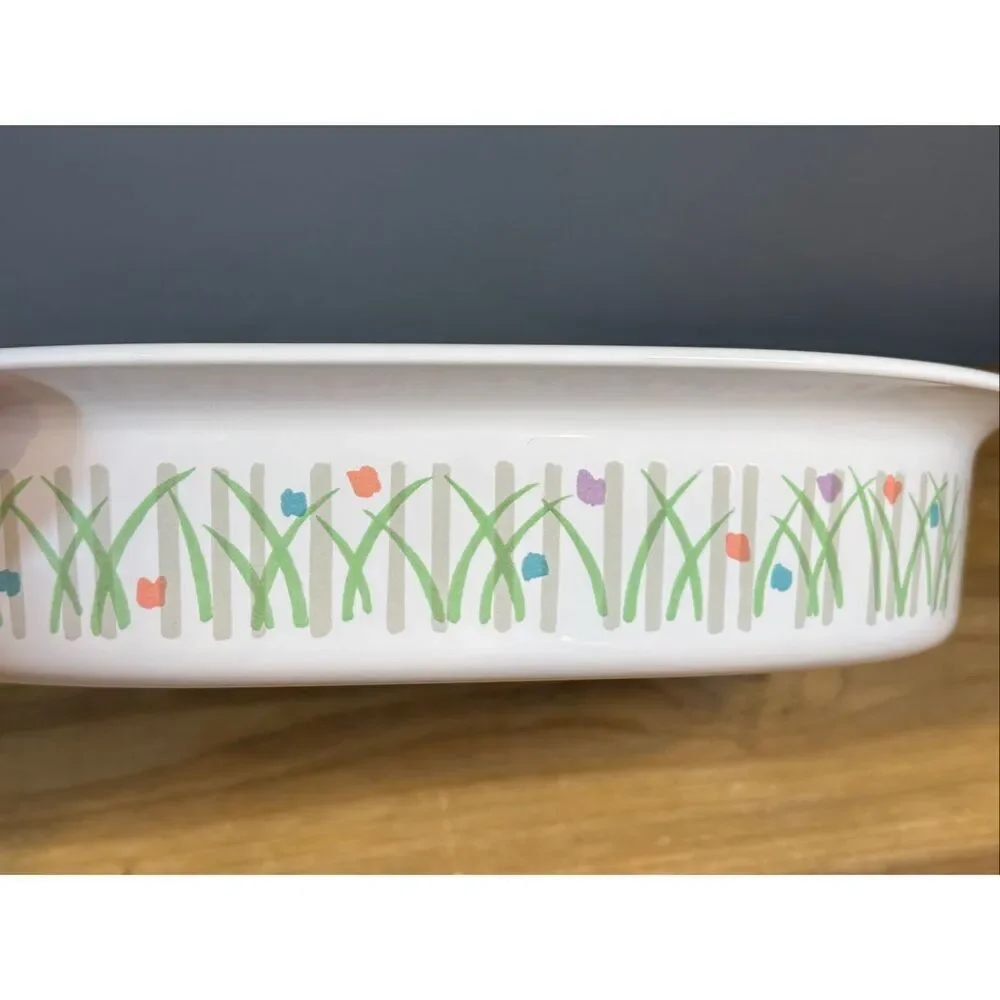 Corning Ware Classic Elegance Jardin oval casserole dish